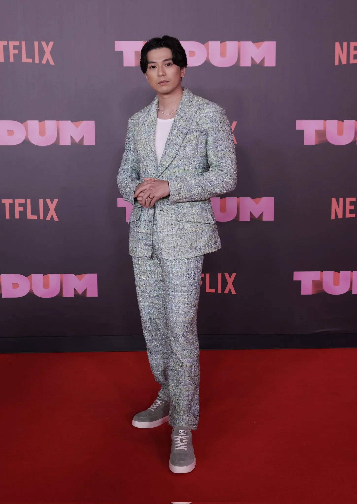 Mackenyu at an event for One Piece (2023)