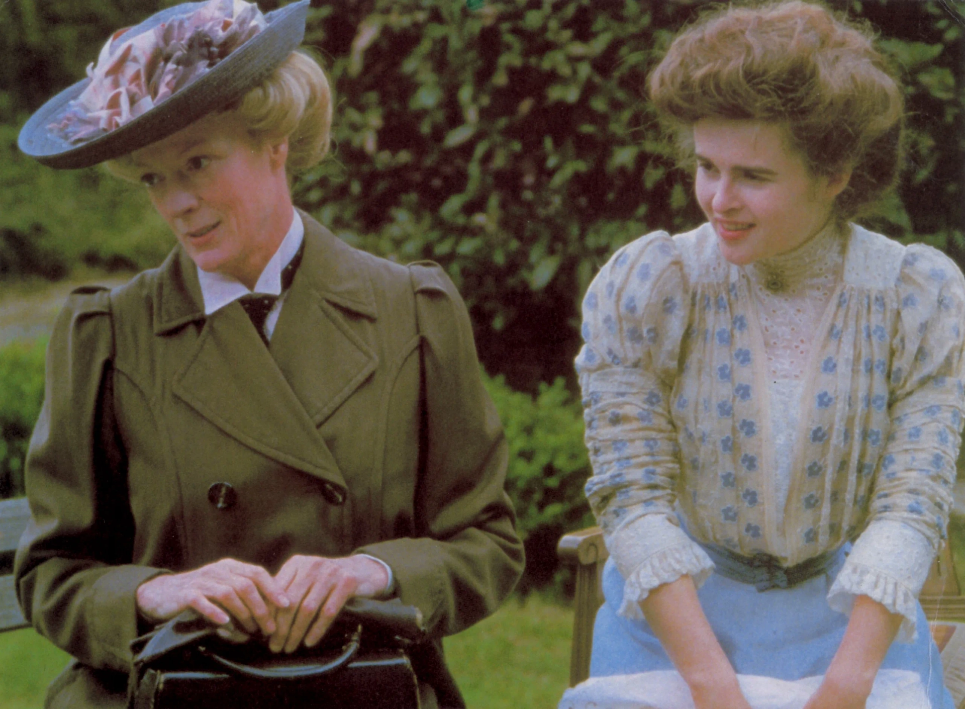 Helena Bonham Carter and Maggie Smith in A Room with a View (1985)