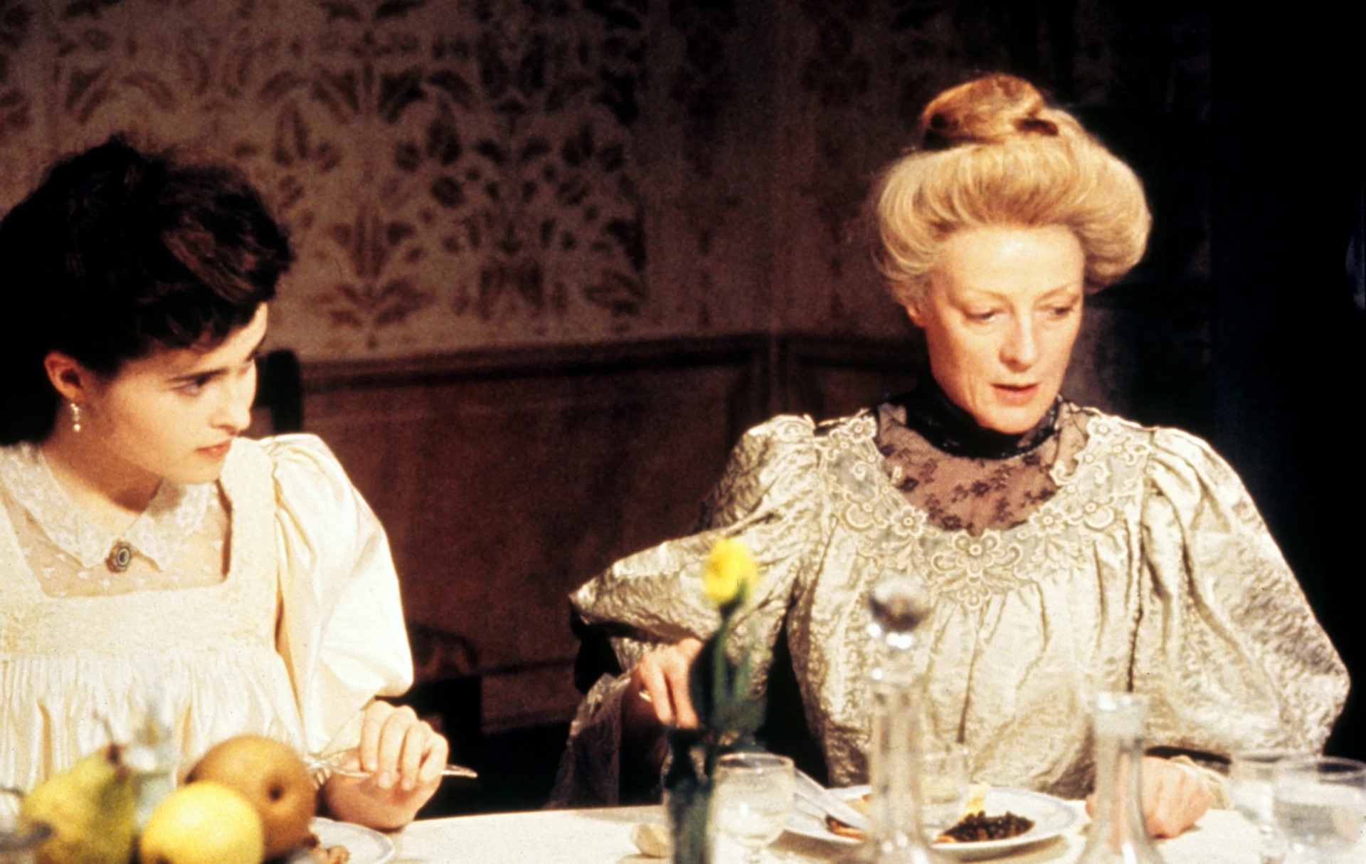 Helena Bonham Carter and Maggie Smith in A Room with a View (1985)