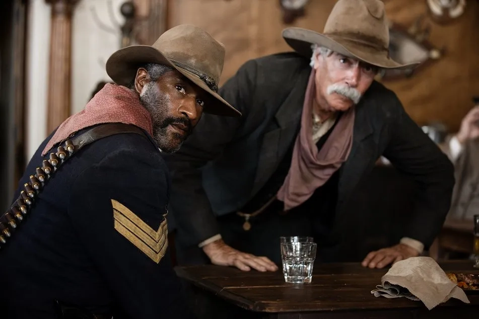 Sam Elliott and LaMonica Garrett in 1883 (2021)