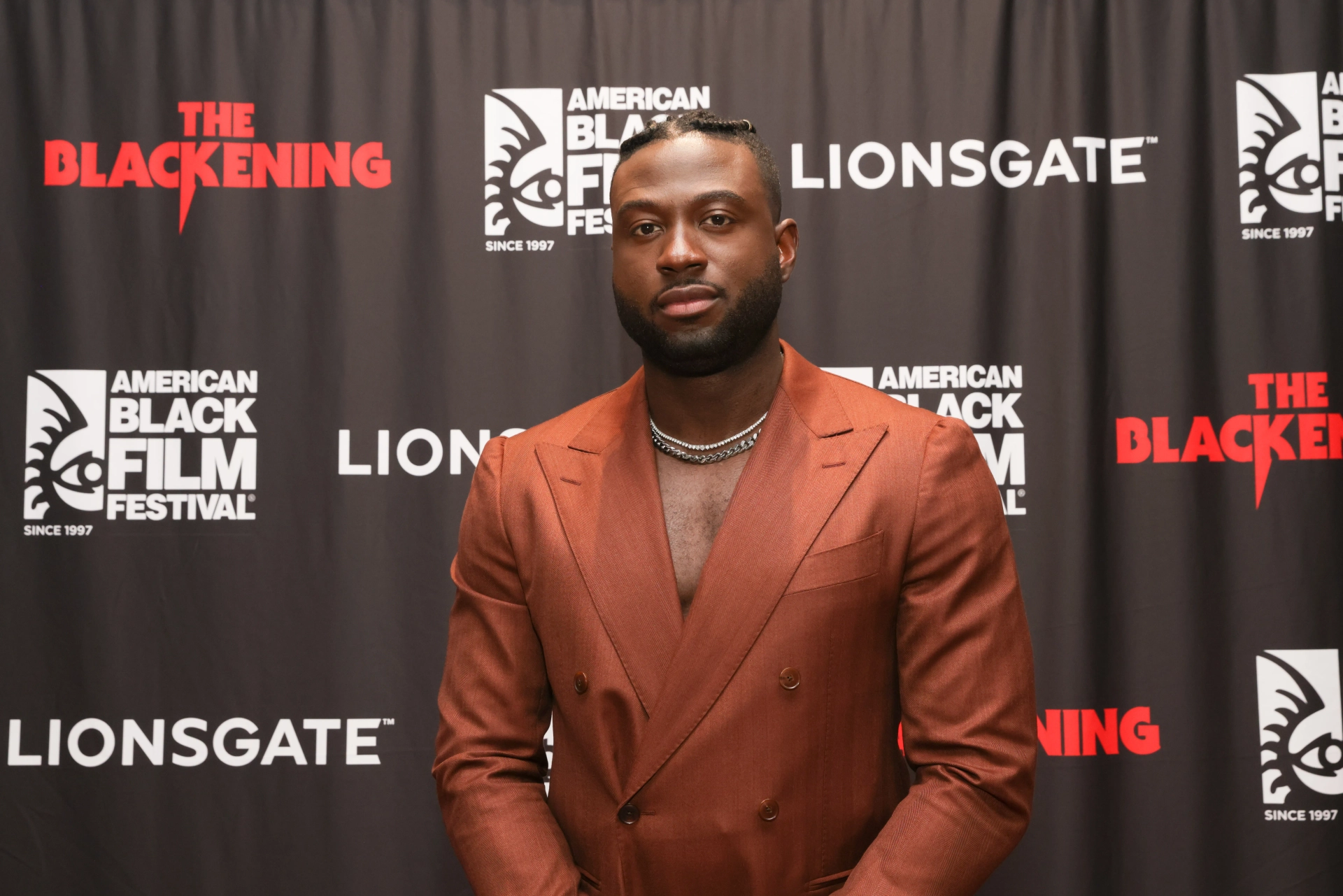 Sinqua Walls at an event for The Blackening (2022)