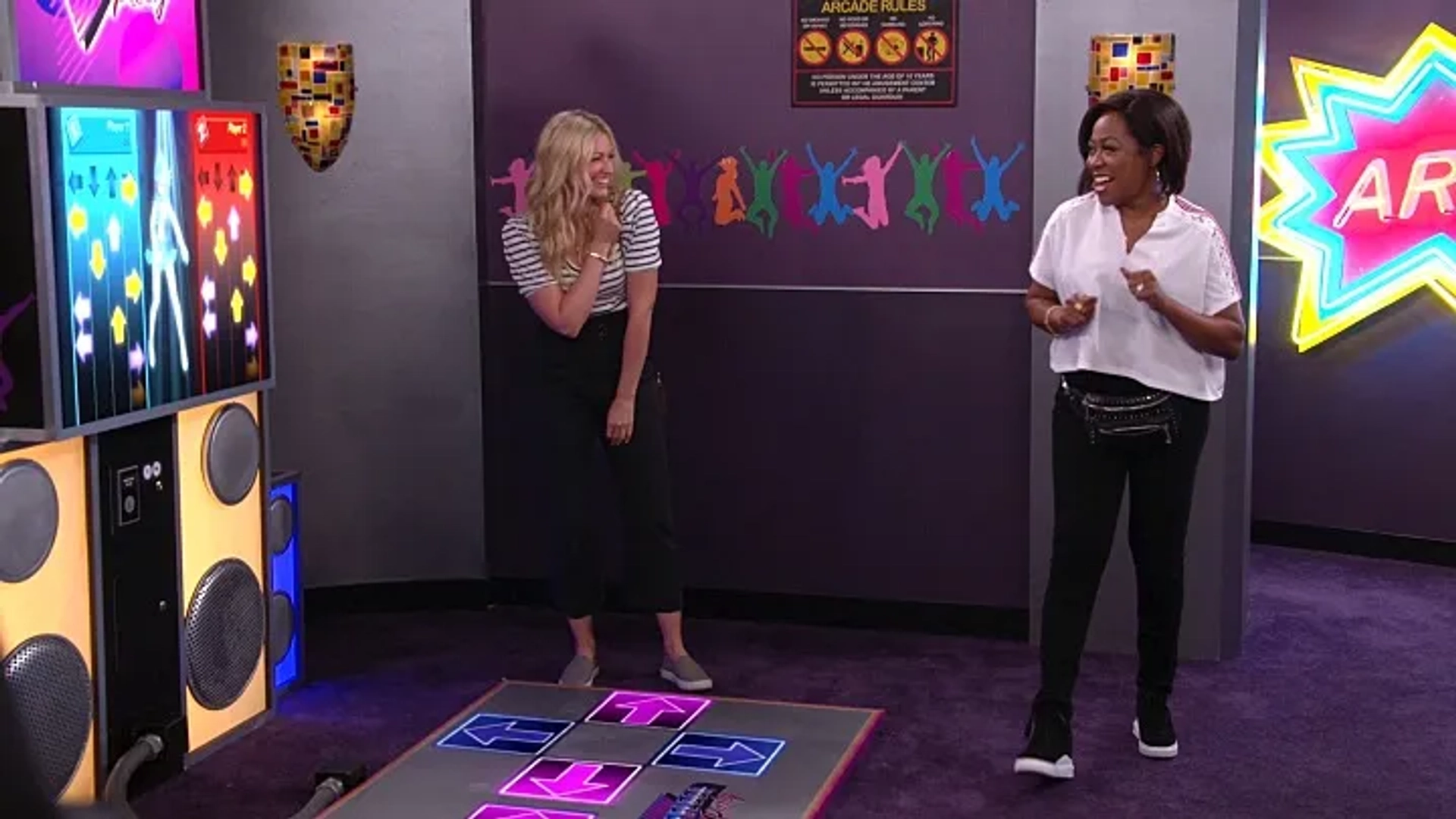 Tichina Arnold and Beth Behrs in The Neighborhood: Welcome to Bowling (2019)