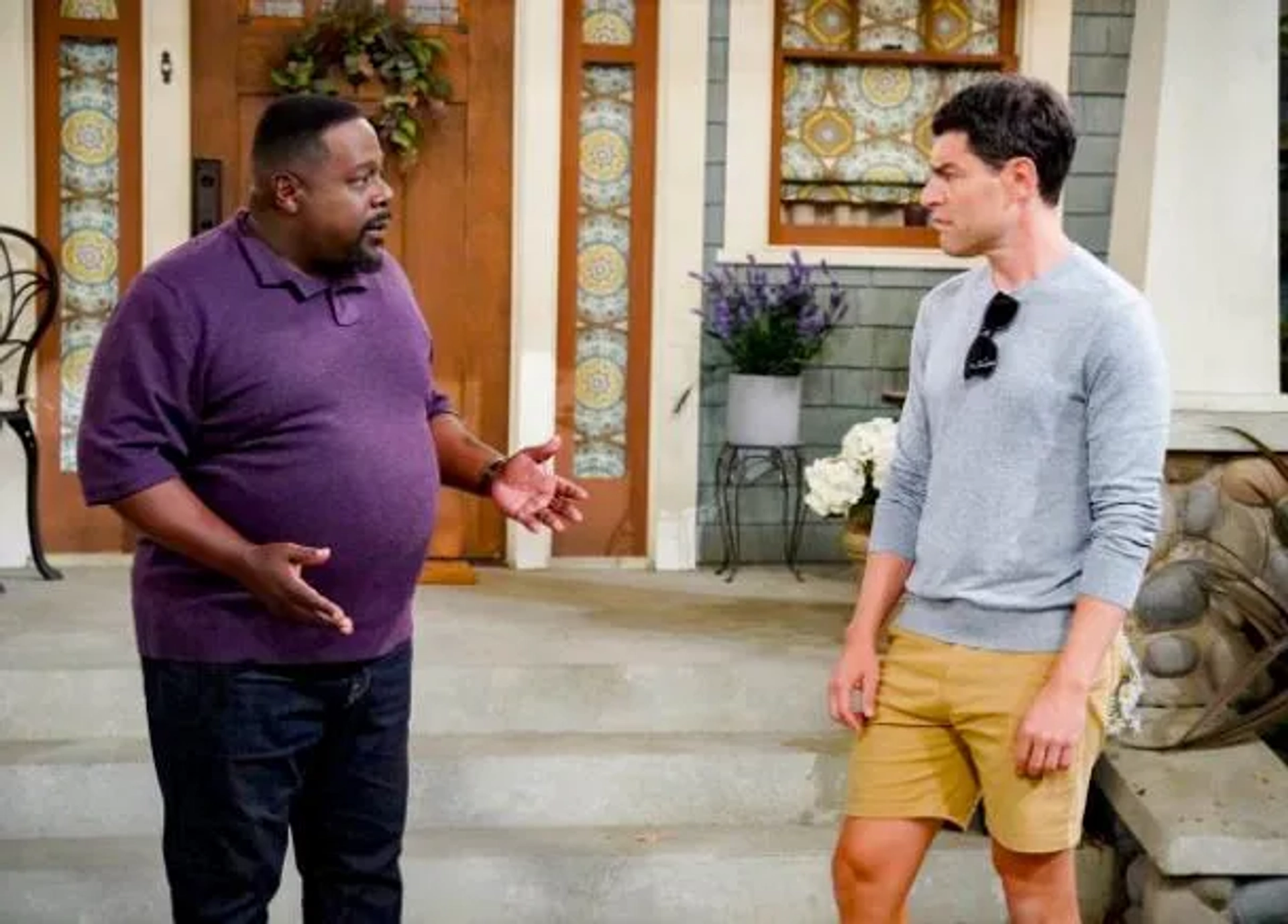 Cedric The Entertainer and Max Greenfield in The Neighborhood: Welcome to the Intervention (2021)