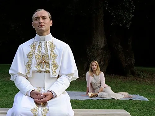 Jude Law and Ludivine Sagnier in The Young Pope (2016)