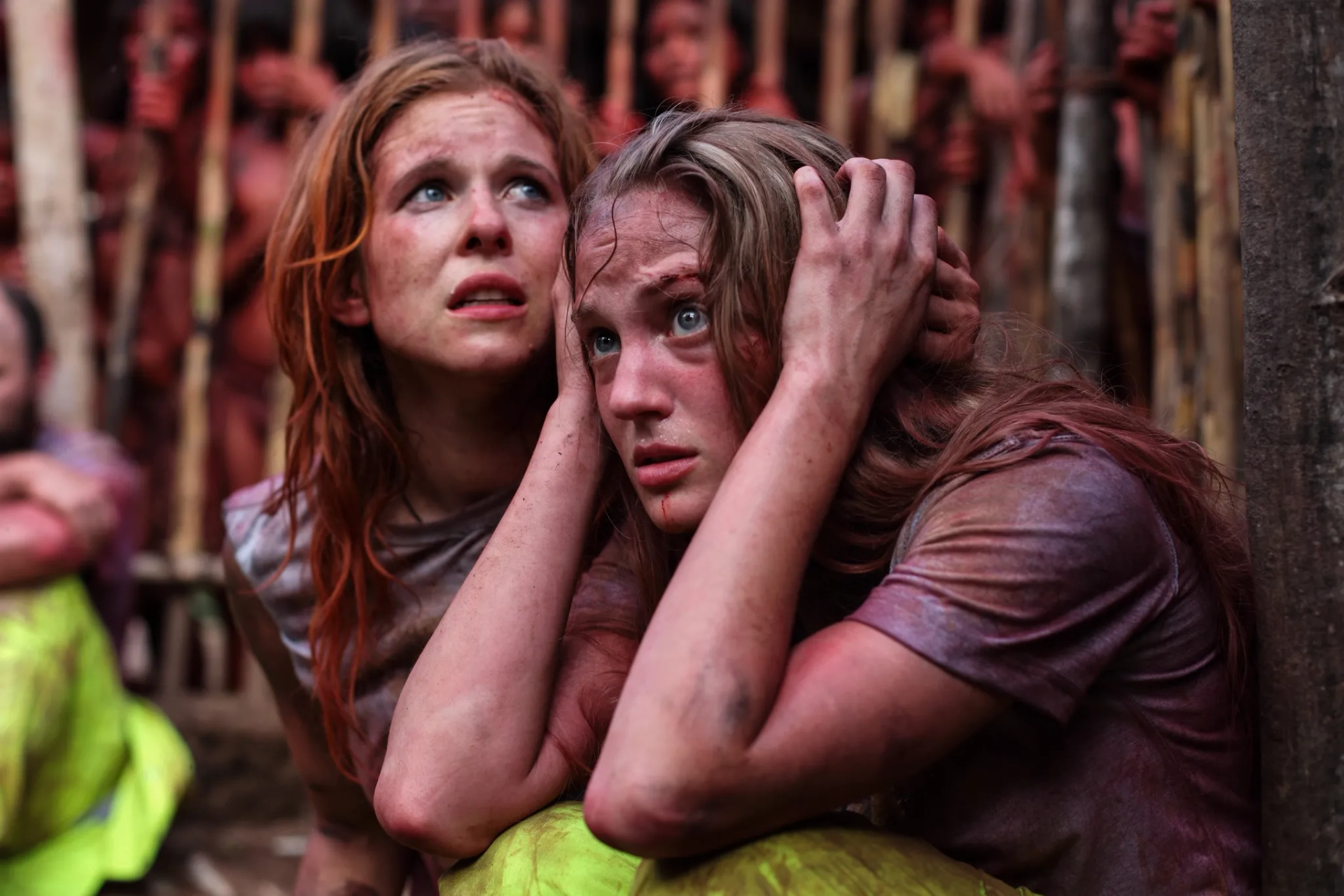 Magda Apanowicz and Kirby Bliss Blanton in The Green Inferno (2013)