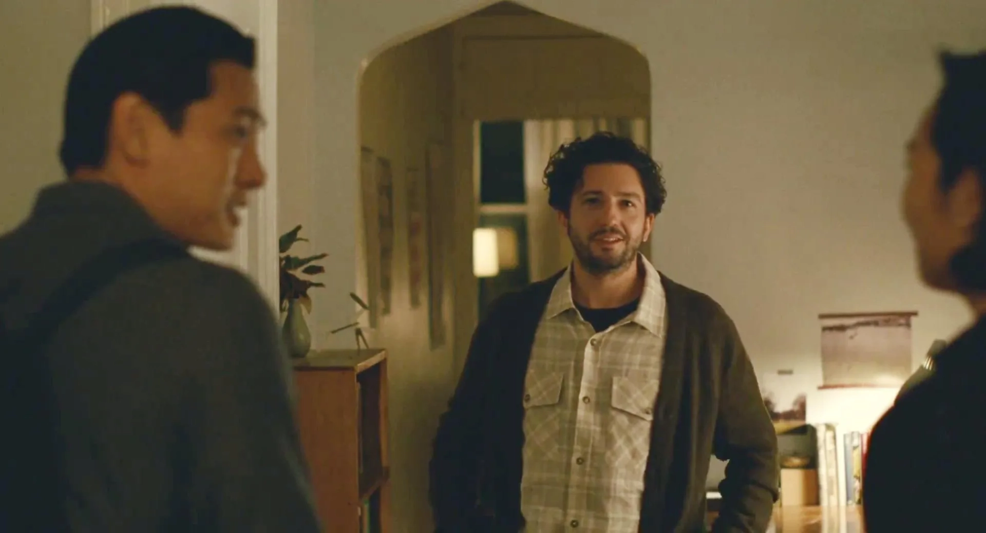 Teo Yoo, John Magaro, and Greta Lee in Past Lives (2023)