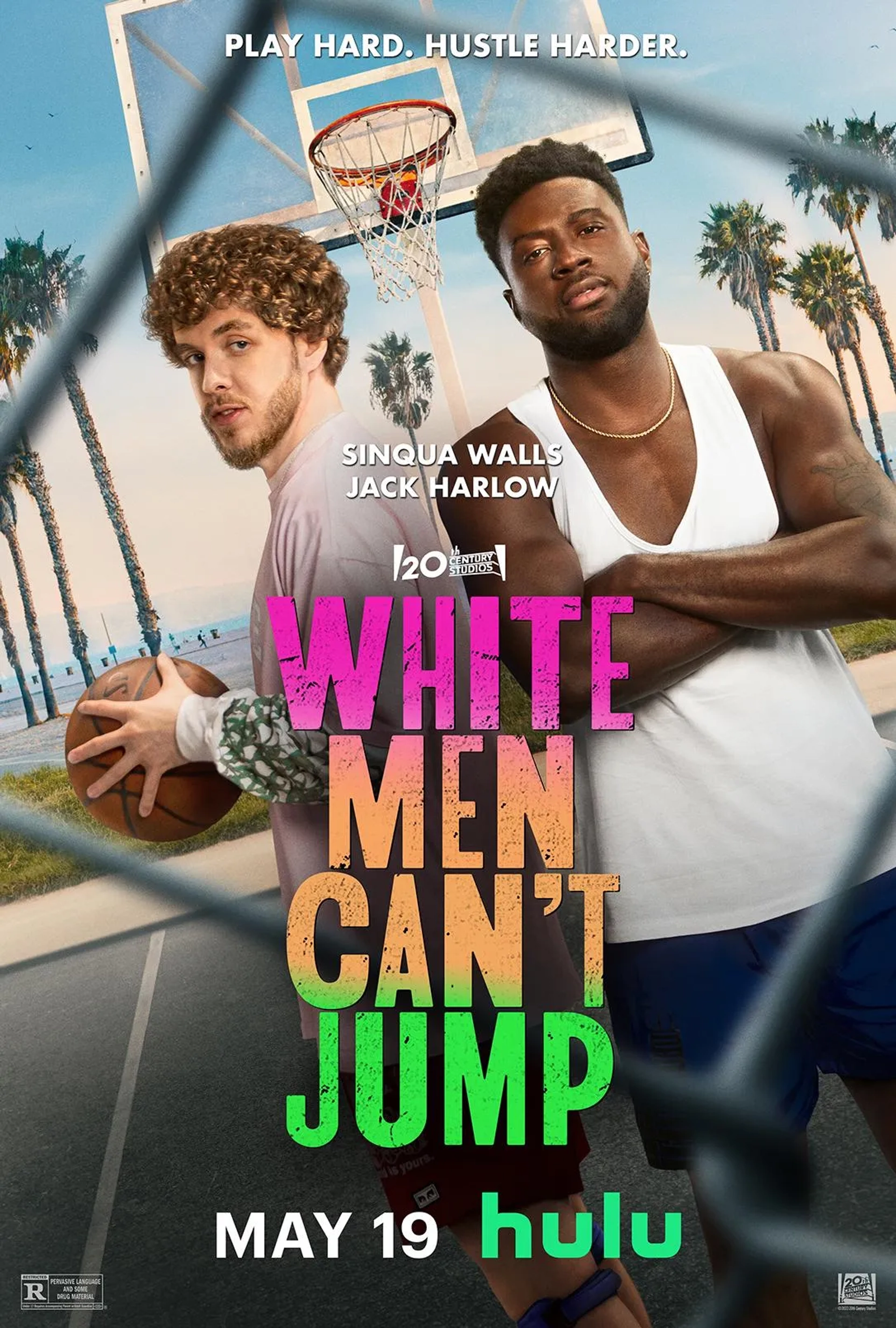 Sinqua Walls and Jack Harlow in White Men Can't Jump (2023)