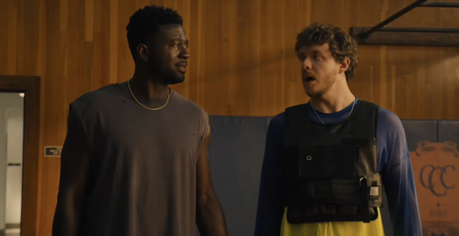 Sinqua Walls and Jack Harlow in White Men Can't Jump (2023)