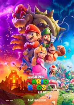 Jack Black, Charlie Day, Chris Pratt, Seth Rogen, Keegan-Michael Key, and Anya Taylor-Joy in The Super Mario Bros. Movie (2023)