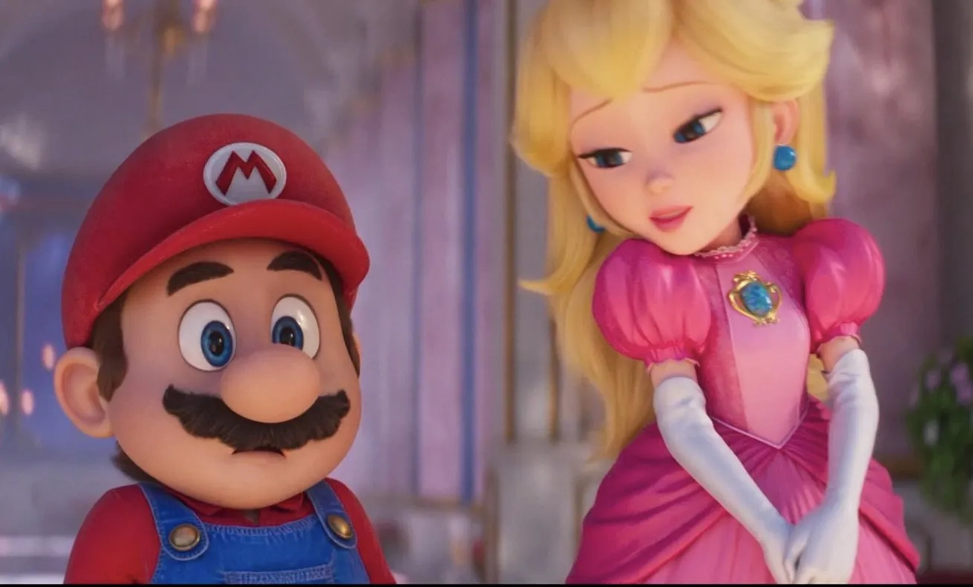 Chris Pratt and Anya Taylor-Joy in The Super Mario Bros. Movie (2023)