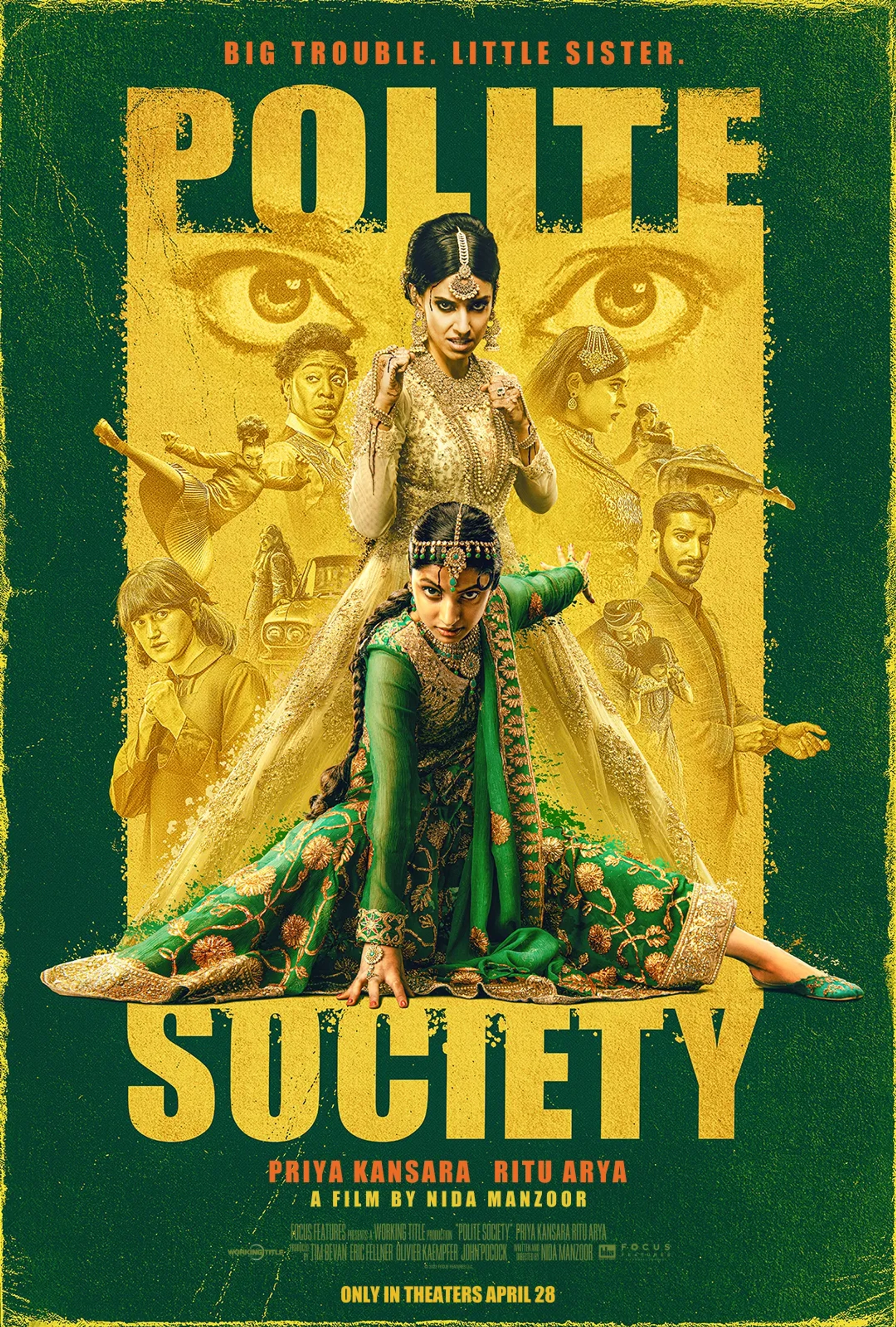 Priya Kansara and Ritu Arya in Polite Society (2023)