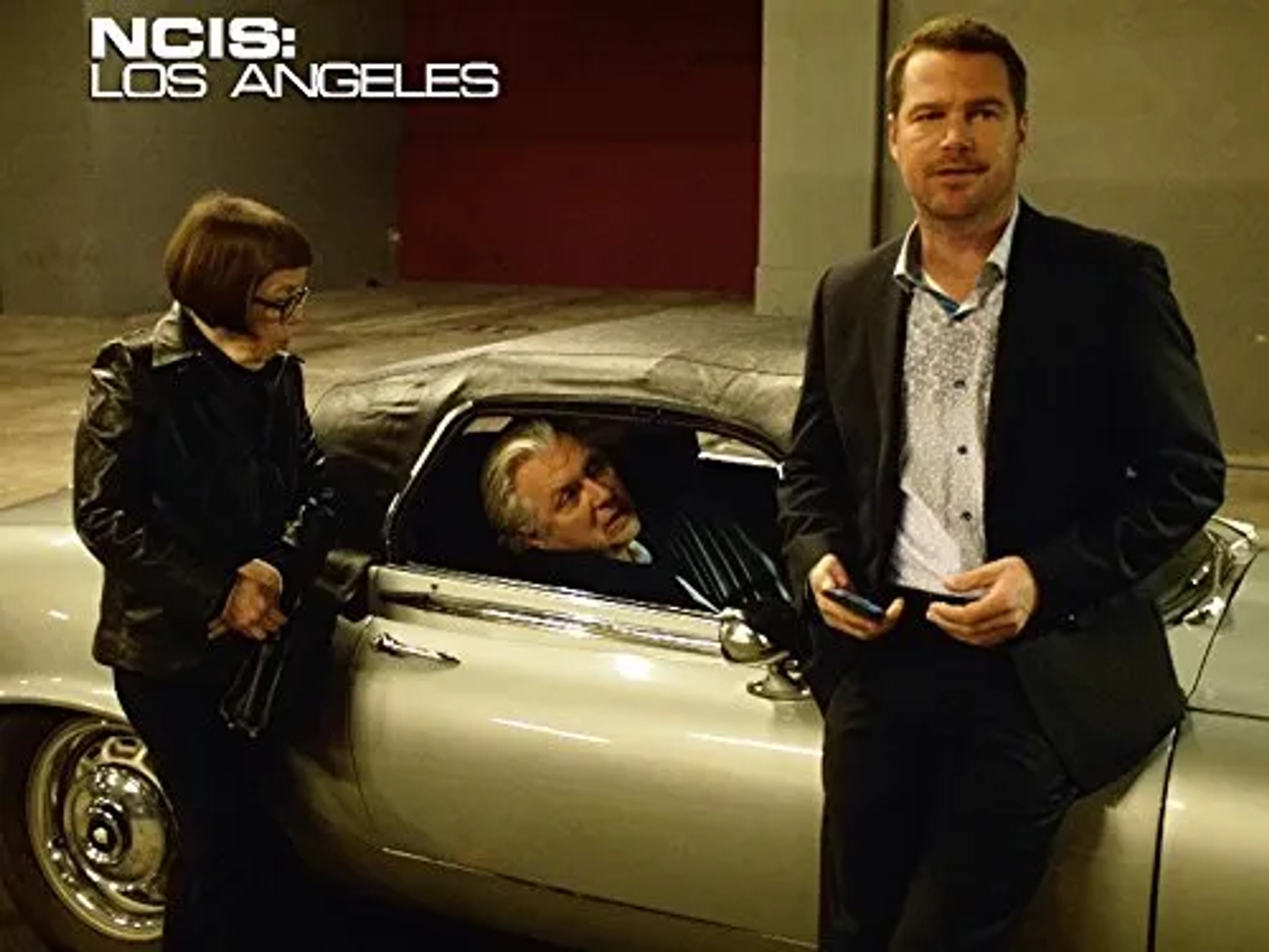 Chris O'Donnell, Linda Hunt, and Vyto Ruginis in NCIS: Los Angeles (2009)