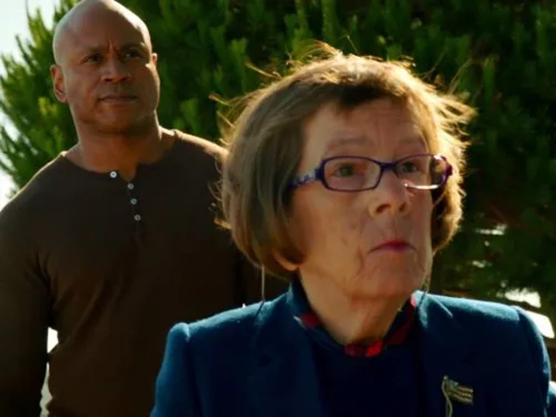 Linda Hunt and LL Cool J in NCIS: Los Angeles (2009)