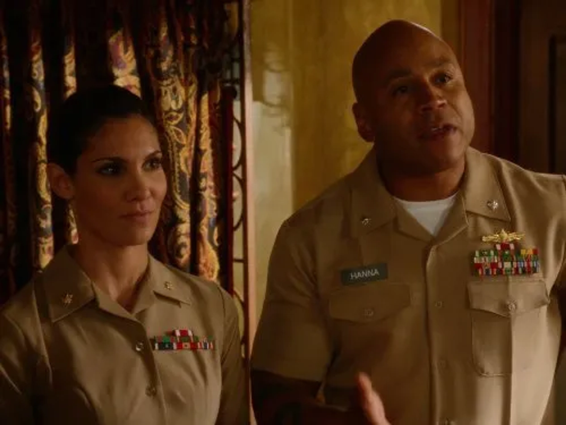 LL Cool J and Daniela Ruah in NCIS: Los Angeles (2009)