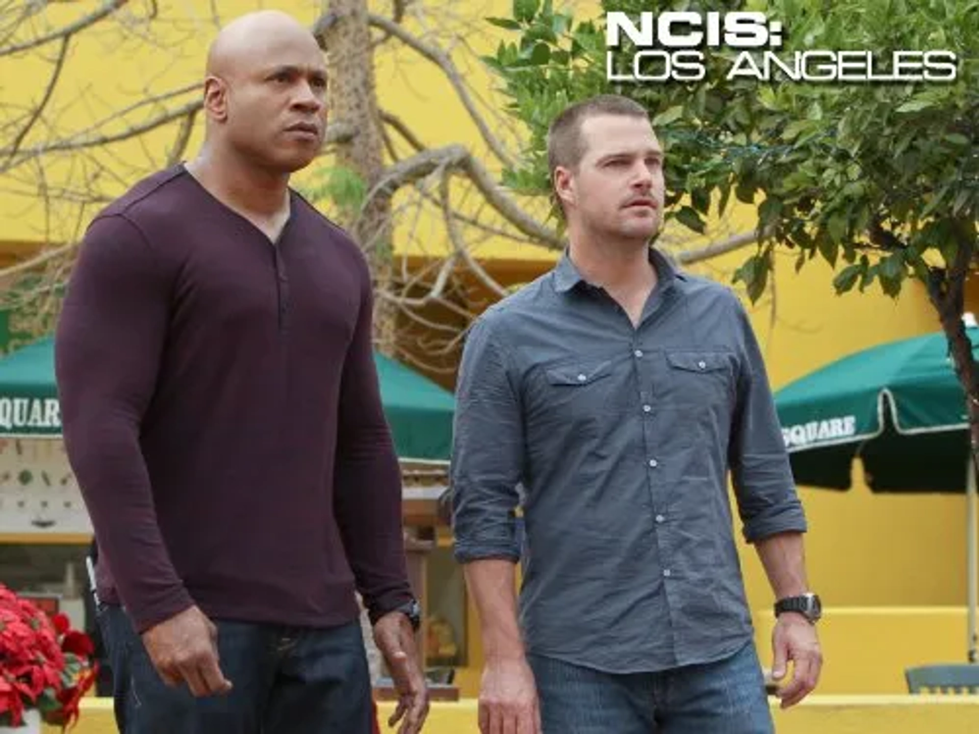 Chris O'Donnell and LL Cool J in NCIS: Los Angeles (2009)