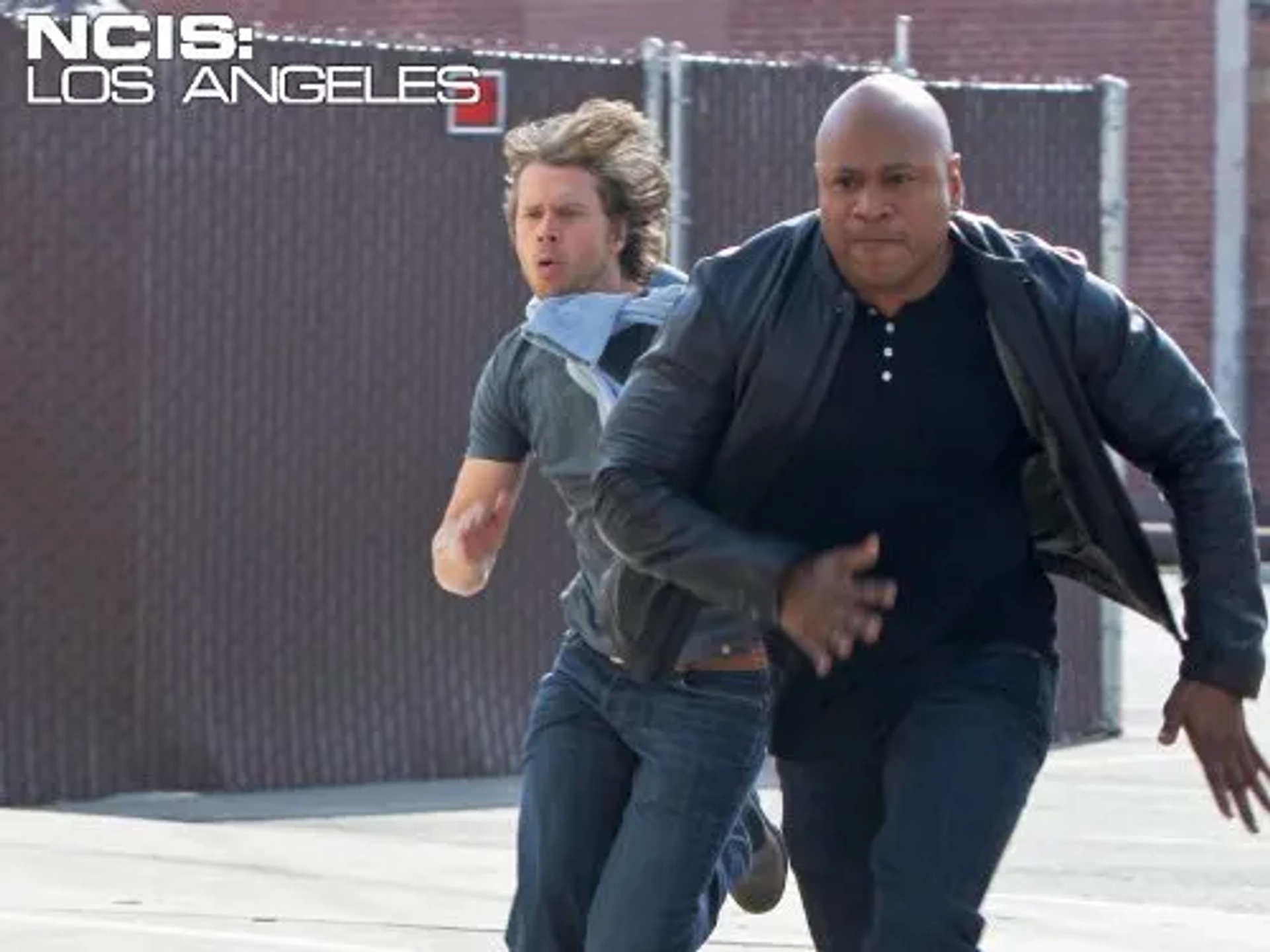 LL Cool J and Eric Christian Olsen in NCIS: Los Angeles (2009)