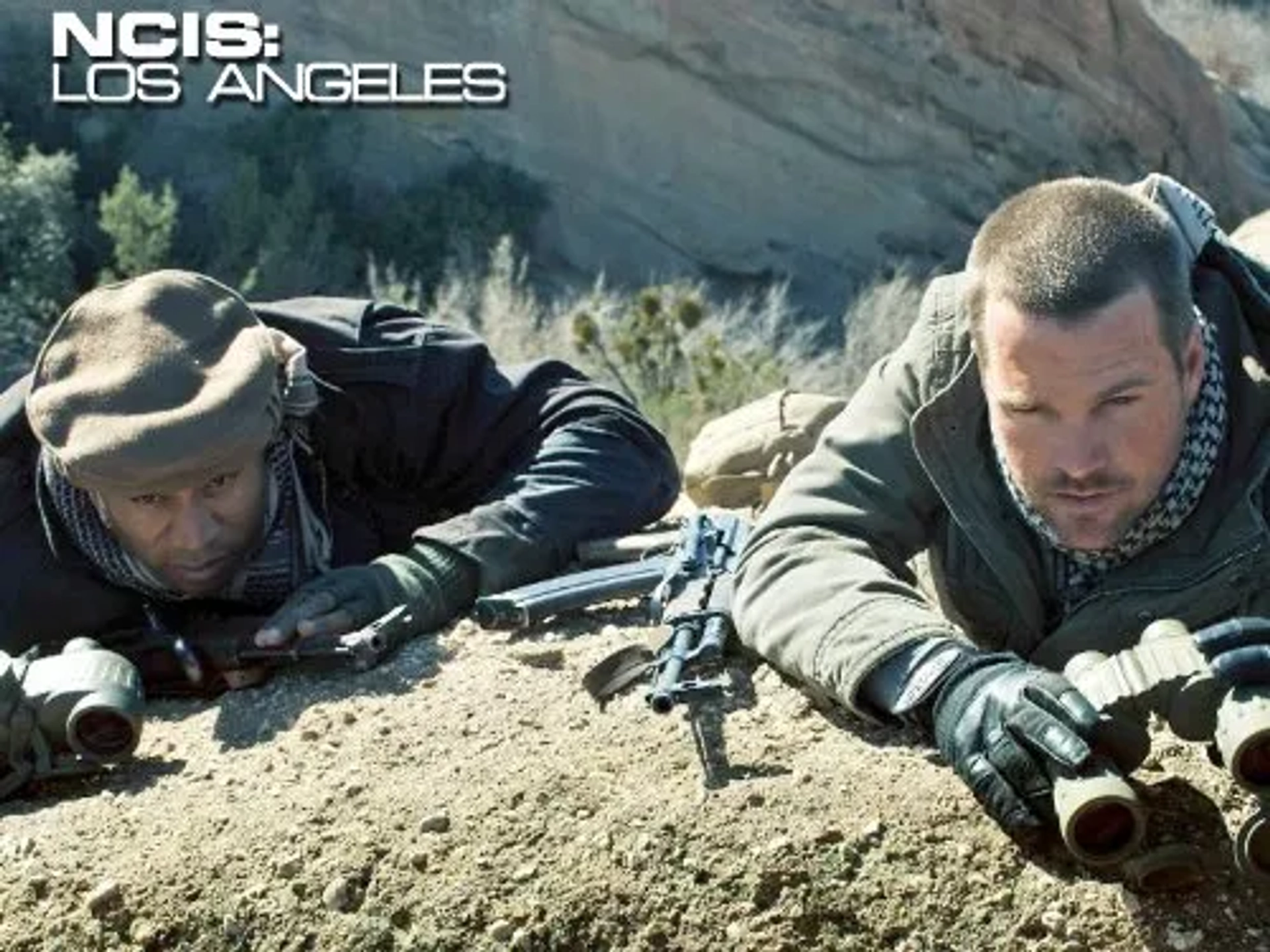 Chris O'Donnell and LL Cool J in NCIS: Los Angeles (2009)