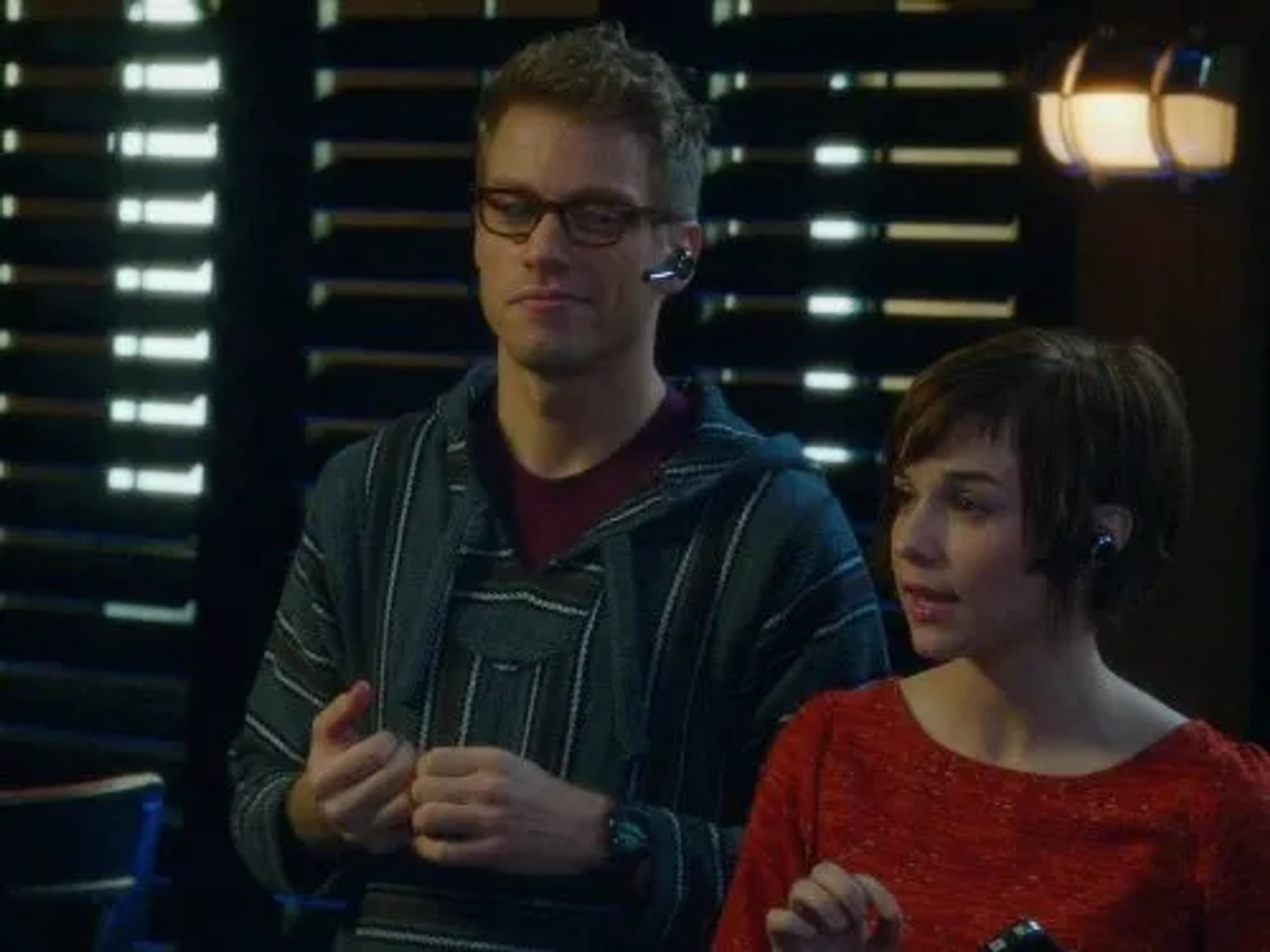 Barrett Foa and Renée Felice Smith in NCIS: Los Angeles (2009)