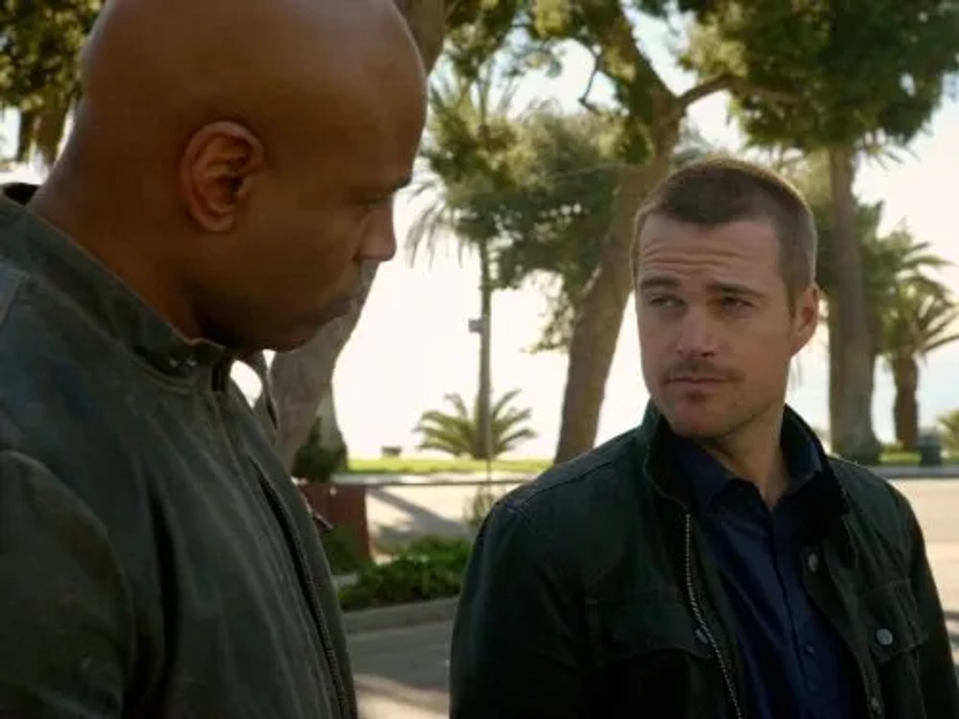 Chris O'Donnell and LL Cool J in NCIS: Los Angeles (2009)