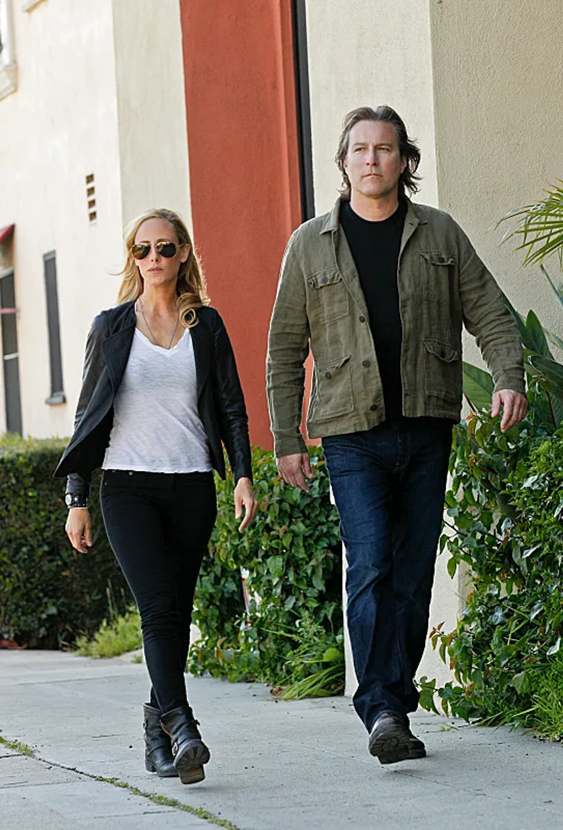 Kim Raver and John Corbett in NCIS: Los Angeles (2009)