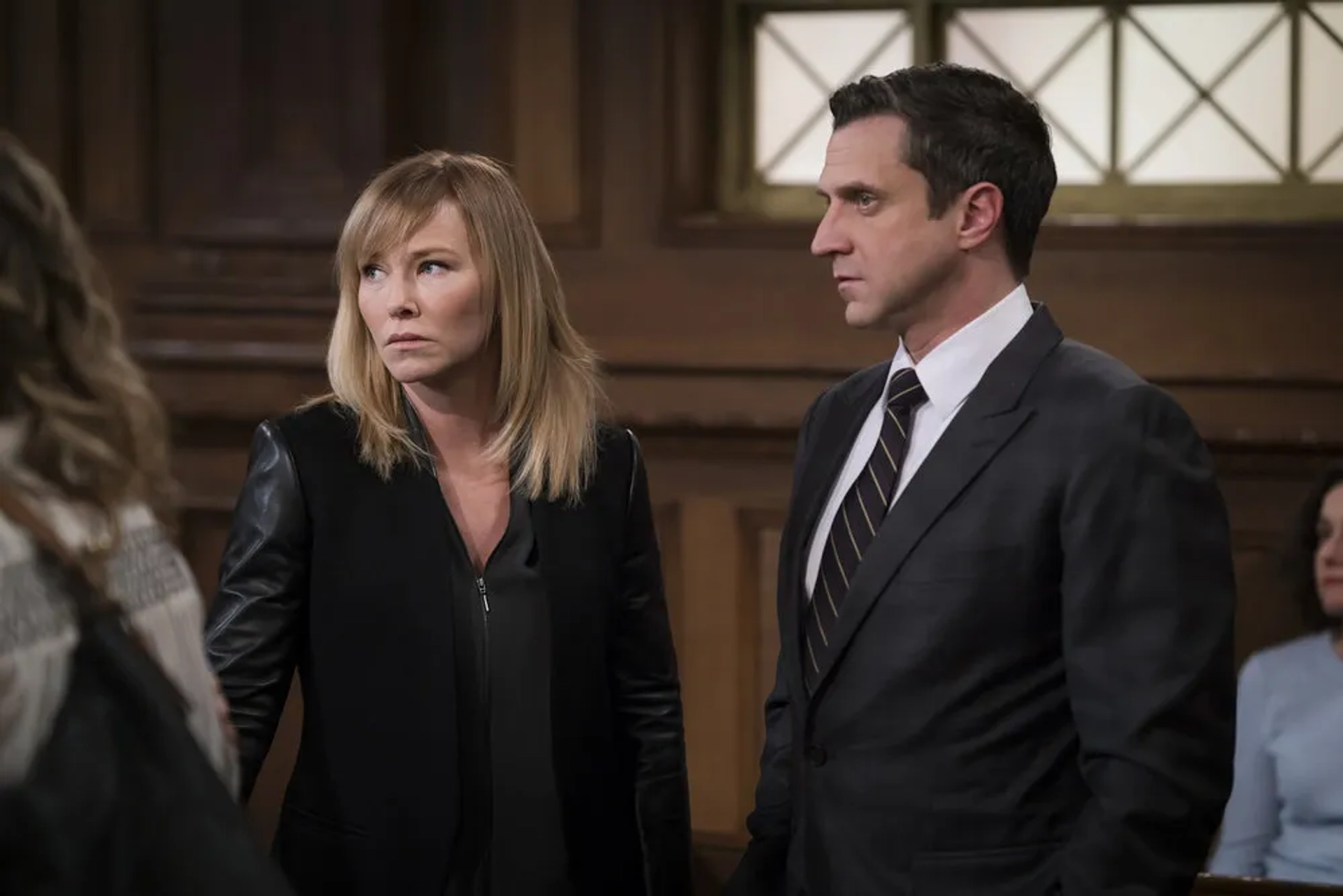 Kelli Giddish and Raúl Esparza in Law & Order: Special Victims Unit (1999)