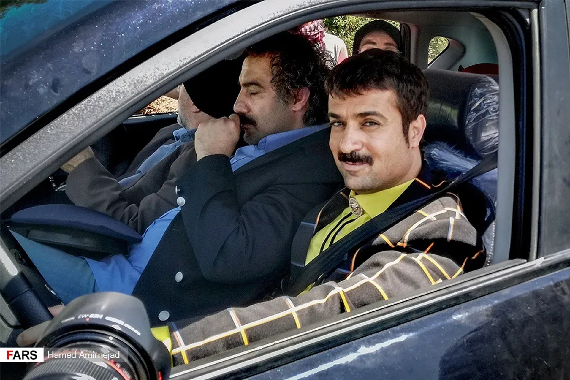 Alireza Khamseh, Mohsen Tanabandeh, and Ahmad Mehranfar in Capital (2011)