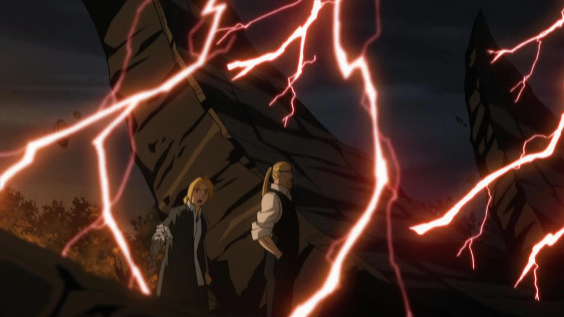 Unshô Ishizuka and Romi Park in Fullmetal Alchemist: Brotherhood (2009)