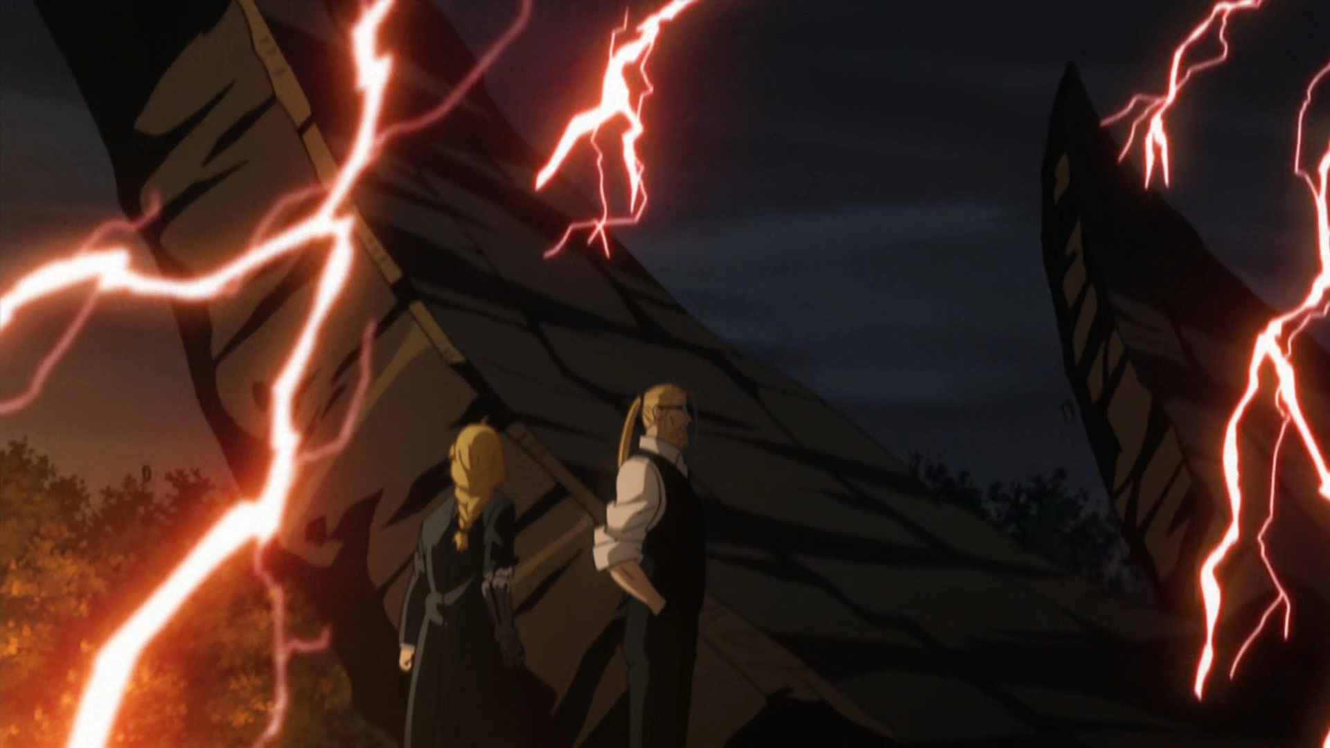 Unshô Ishizuka and Romi Park in Fullmetal Alchemist: Brotherhood (2009)