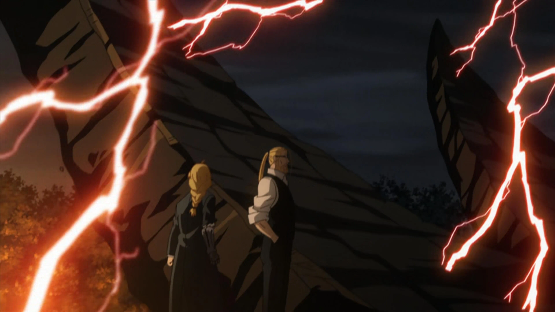 Unshô Ishizuka and Romi Park in Fullmetal Alchemist: Brotherhood (2009)