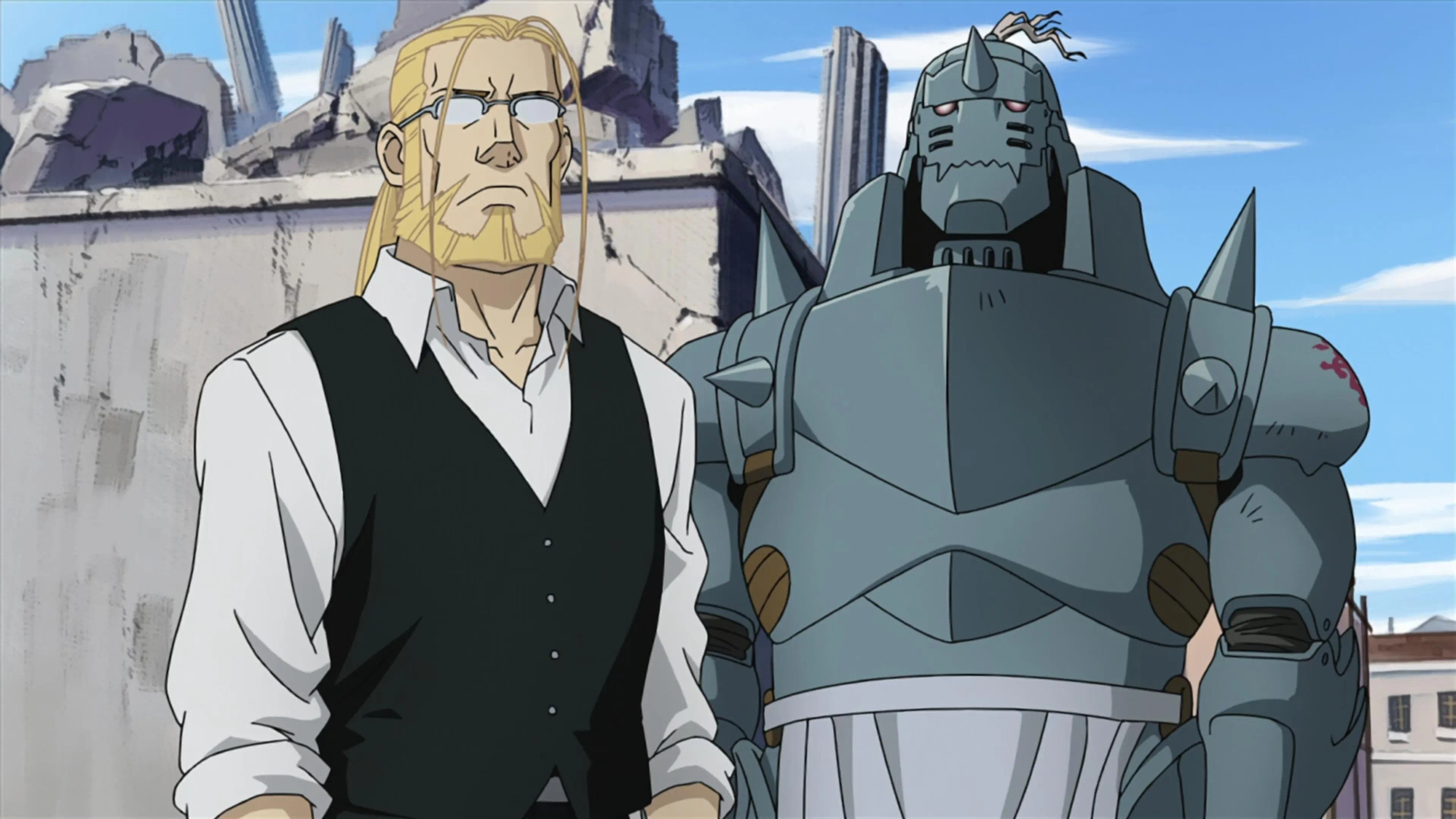 Unshô Ishizuka and Rie Kugimiya in Fullmetal Alchemist: Brotherhood (2009)