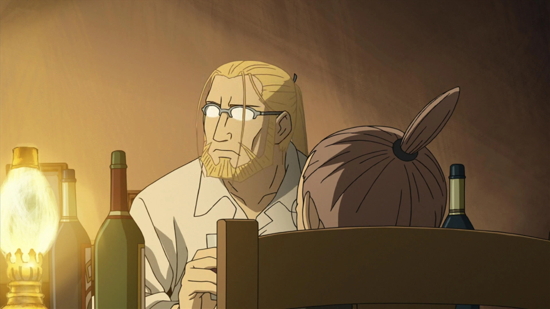 Miyoko Asô and Unshô Ishizuka in Fullmetal Alchemist: Brotherhood (2009)