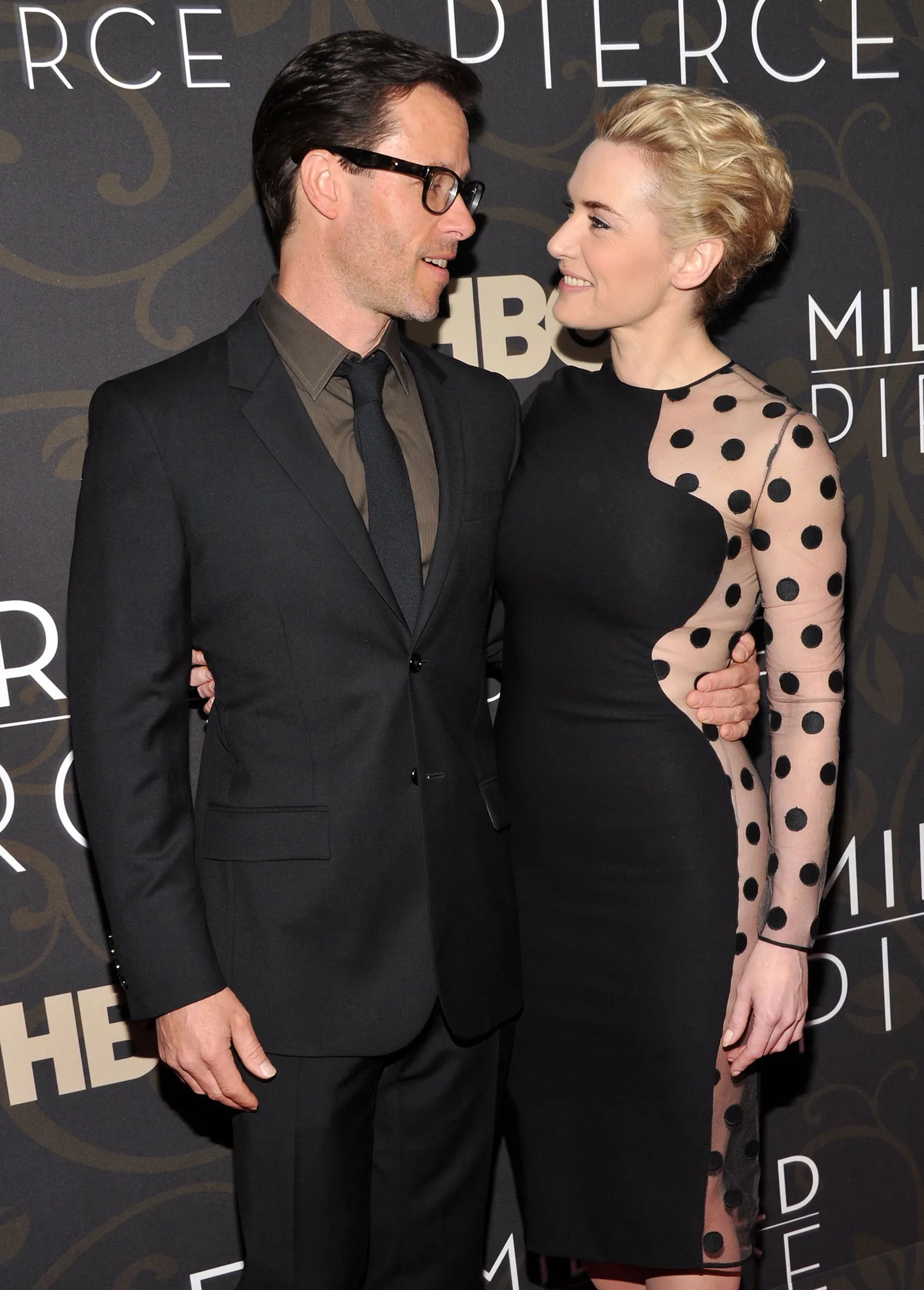 Kate Winslet and Guy Pearce at an event for Mildred Pierce (2011)