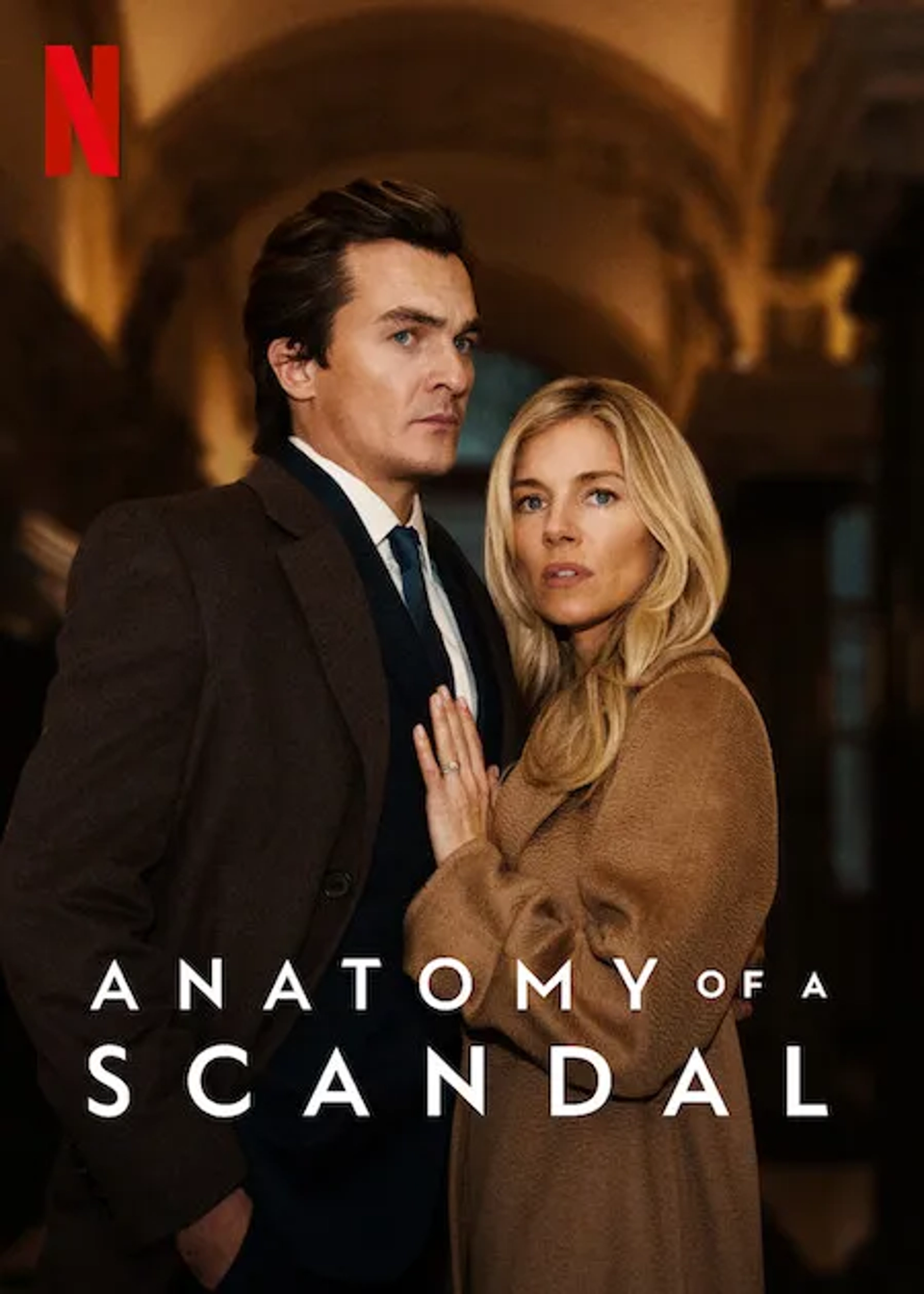 Sienna Miller and Rupert Friend in Anatomy of a Scandal (2022)