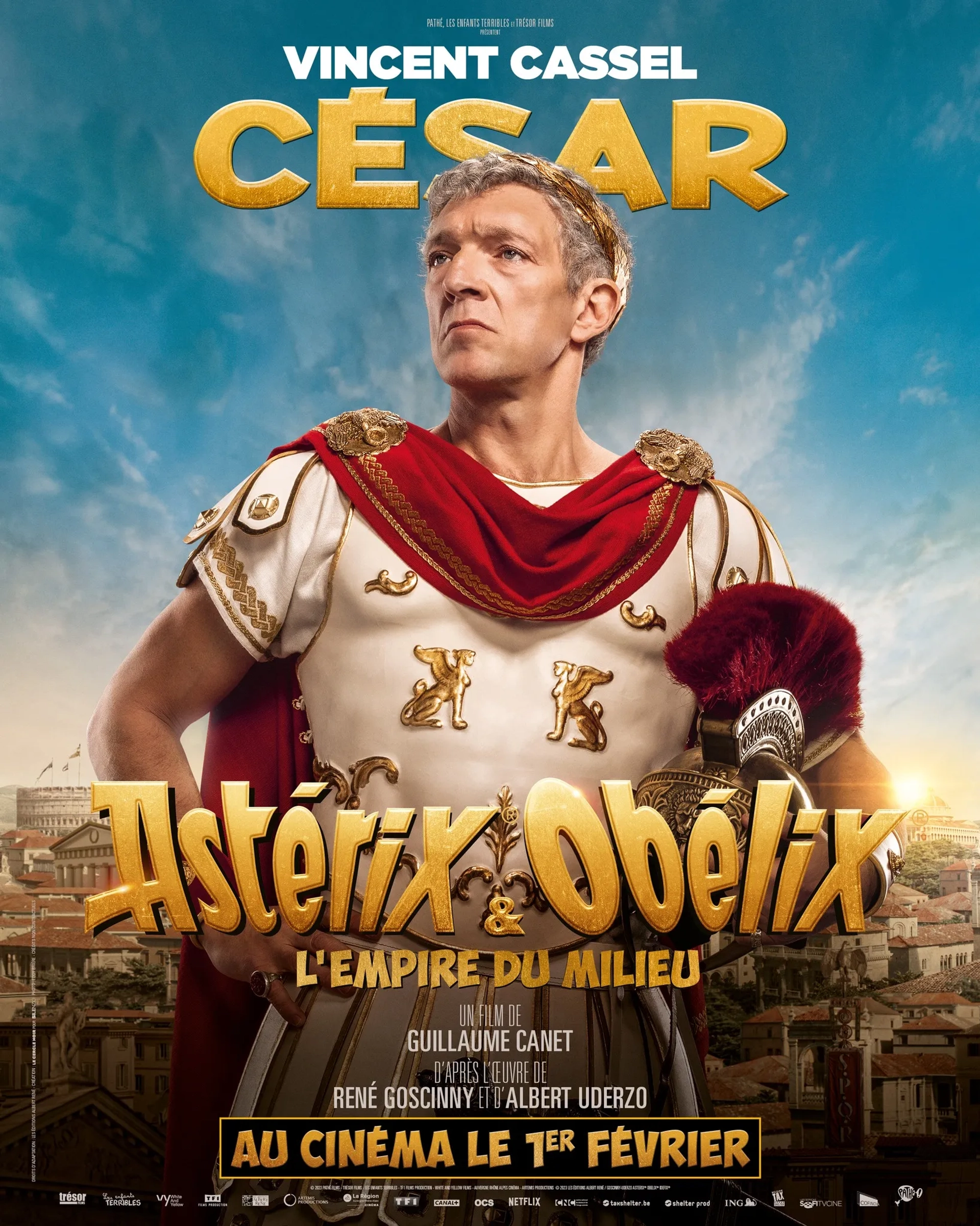 Vincent Cassel in Asterix & Obelix: The Middle Kingdom (2023)