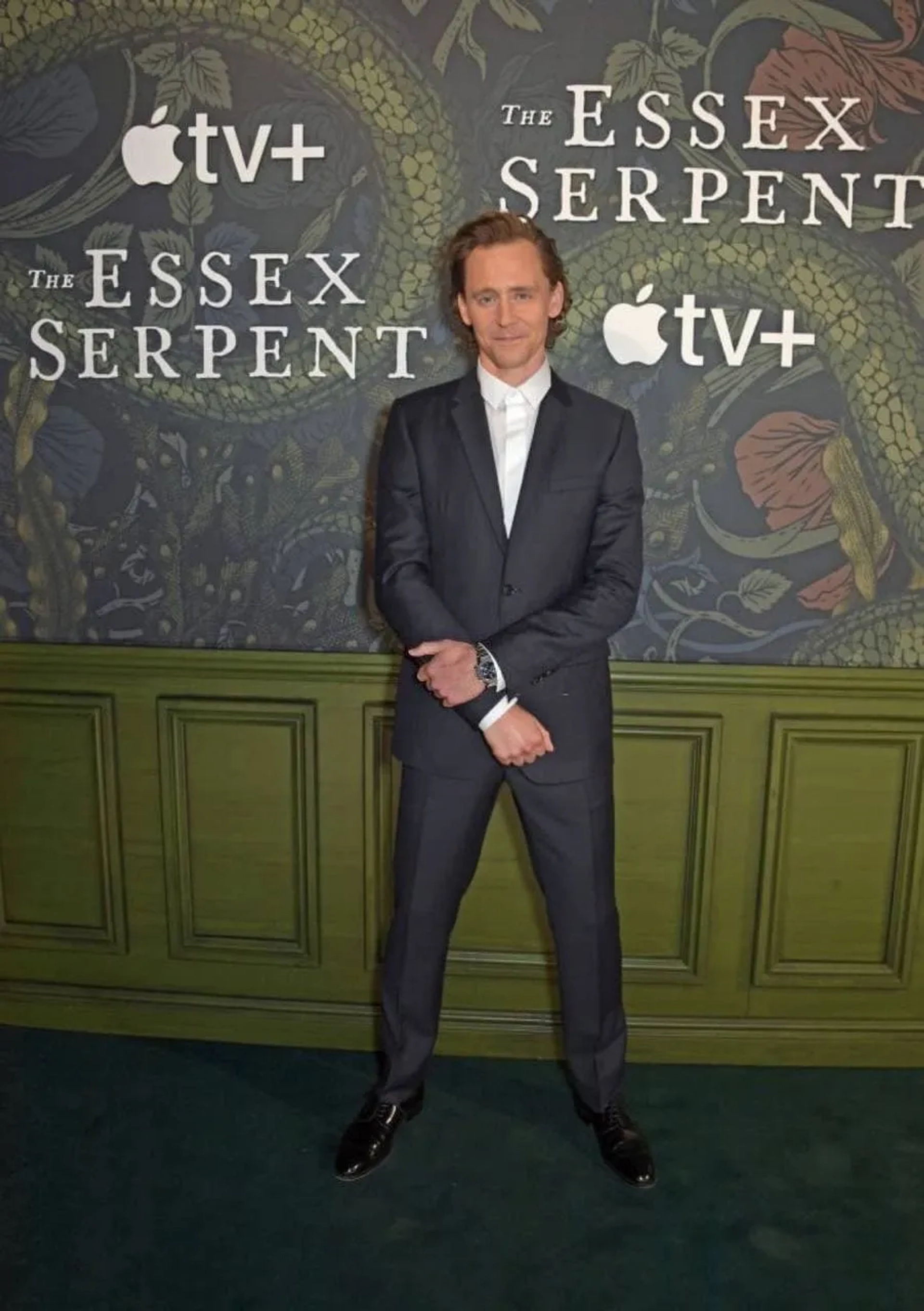 Tom Hiddleston at an event for The Essex Serpent (2022)