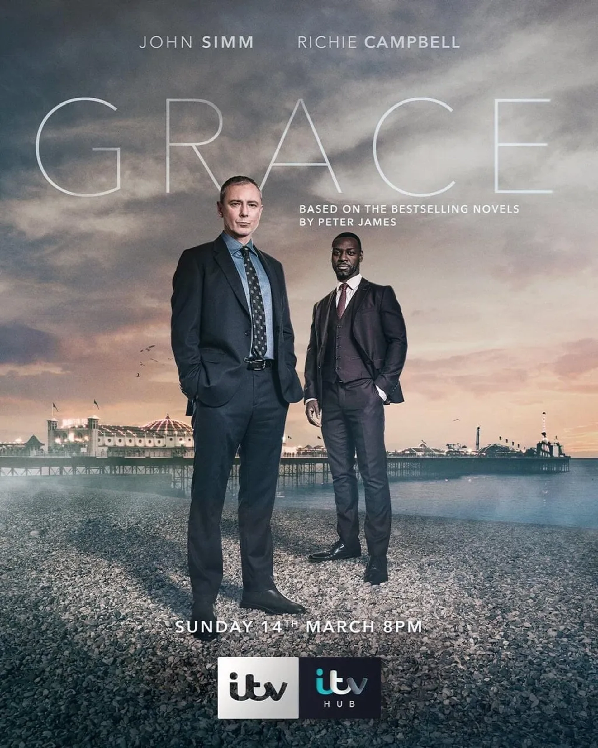 John Simm and Richie Campbell in Grace (2021)