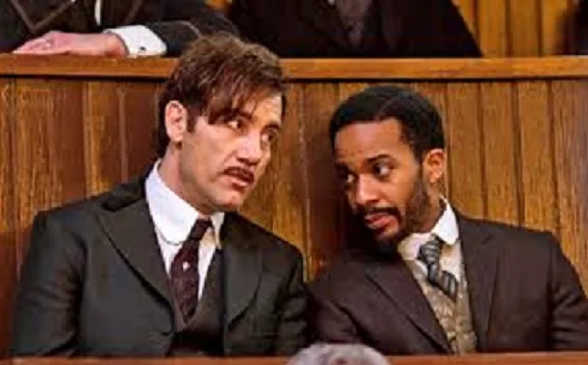 Clive Owen and André Holland in The Knick (2014)