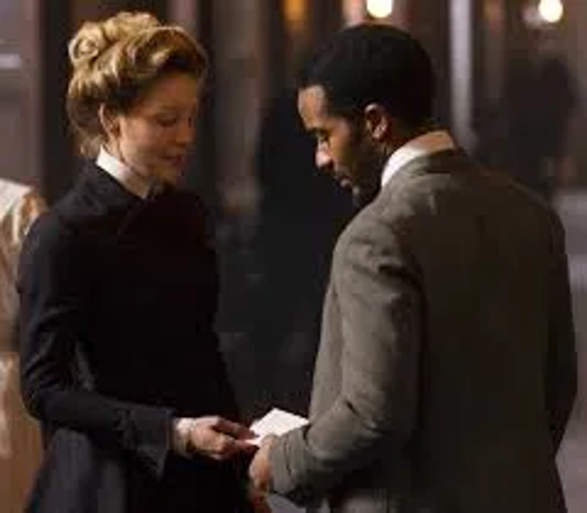 Juliet Rylance and André Holland in The Knick (2014)