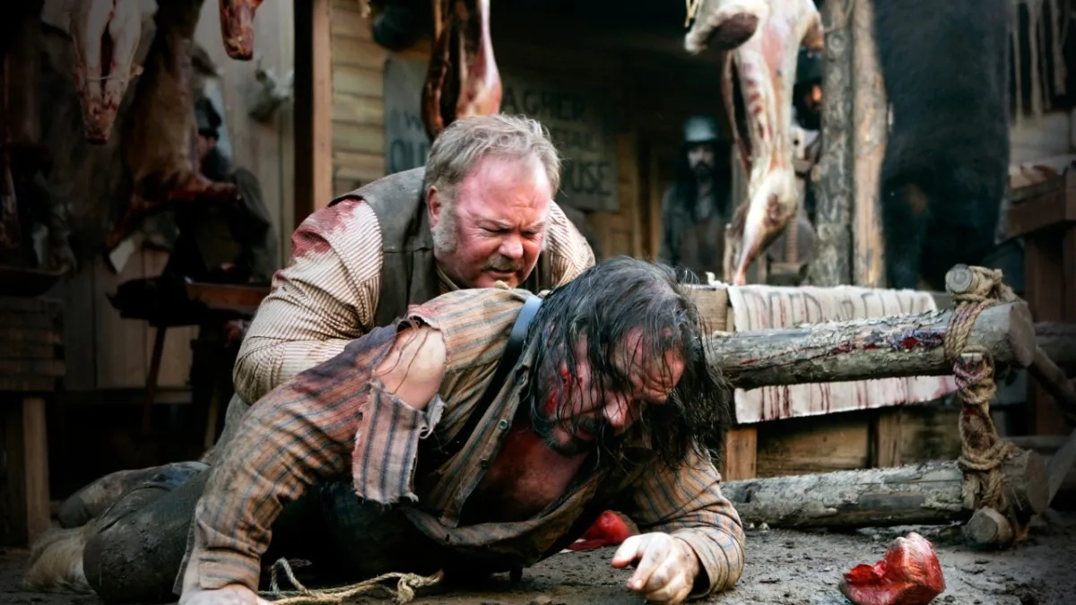 W. Earl Brown and Allan Graf in Deadwood (2004)