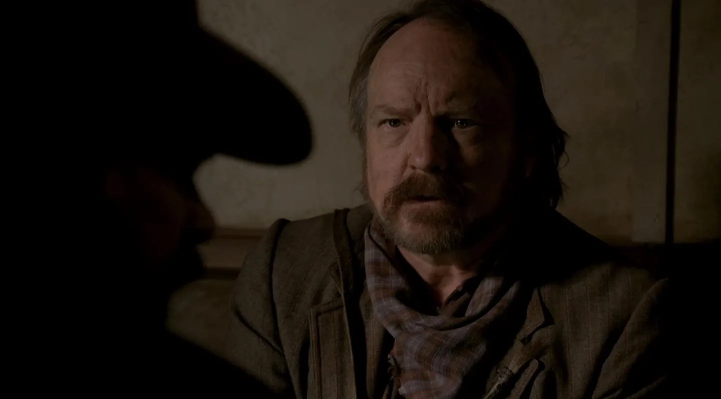 Jim Beaver and W. Earl Brown in Deadwood (2004)
