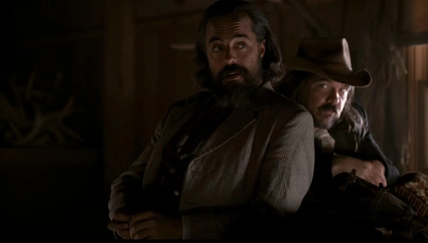 W. Earl Brown and Titus Welliver in Deadwood (2004)