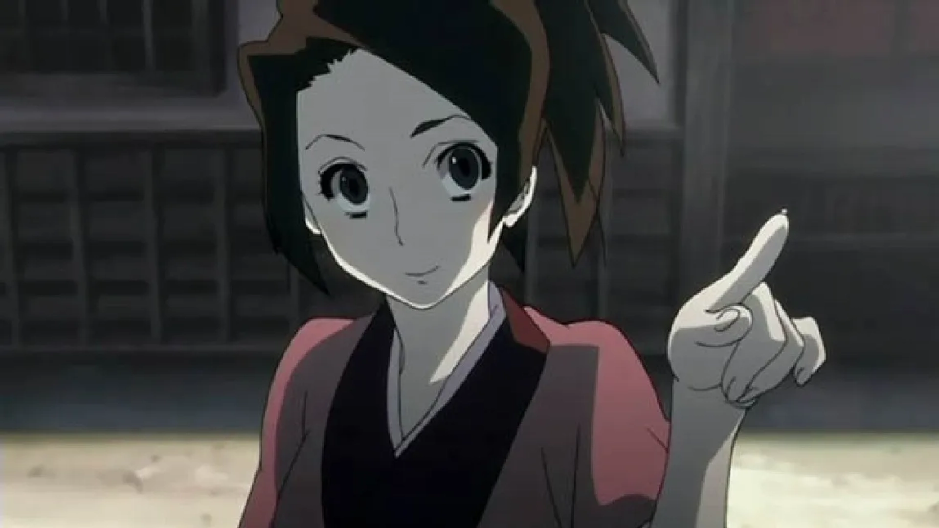 Ayako Kawasumi and Kari Wahlgren in Samurai Champloo (2004)