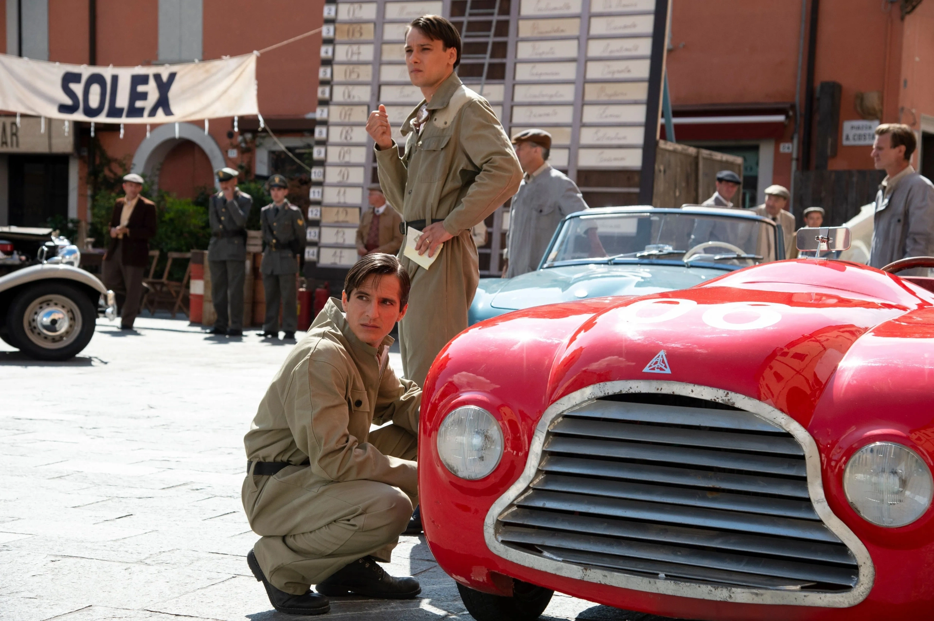 Matteo Leoni and Romano Reggiani in Lamborghini: The Man Behind the Legend (2022)