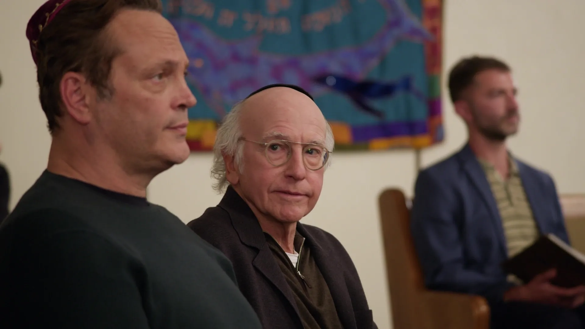 Vince Vaughn and Larry David in Curb Your Enthusiasm (2000)