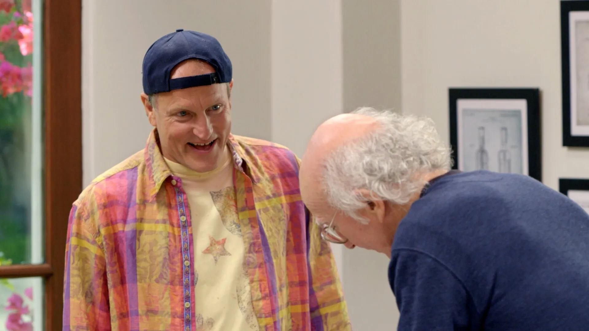 Woody Harrelson and Larry David in Curb Your Enthusiasm (2000)