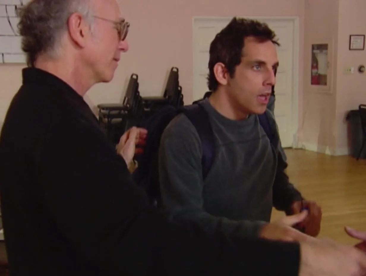 Ben Stiller and Larry David in Curb Your Enthusiasm (2000)