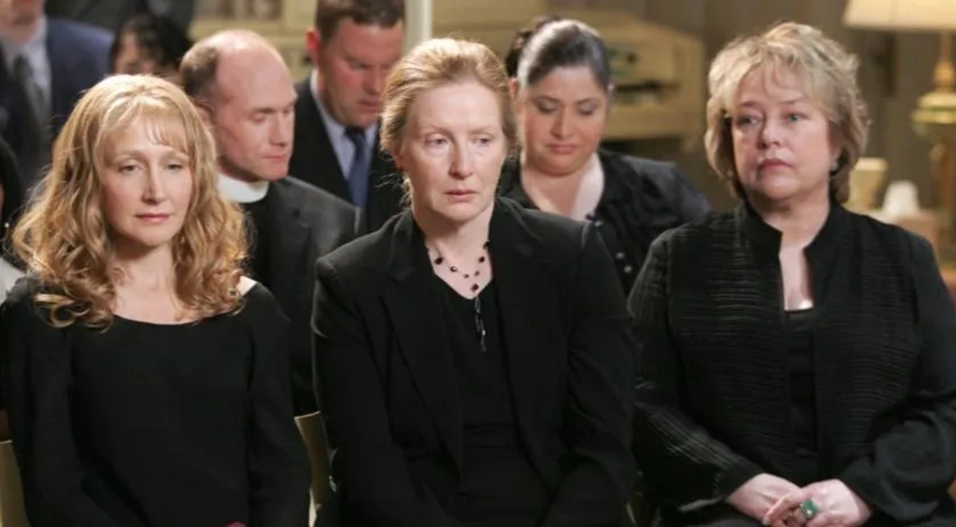 Kathy Bates, Patricia Clarkson, Frances Conroy, and Sean O'Bryan in Six Feet Under (2001)