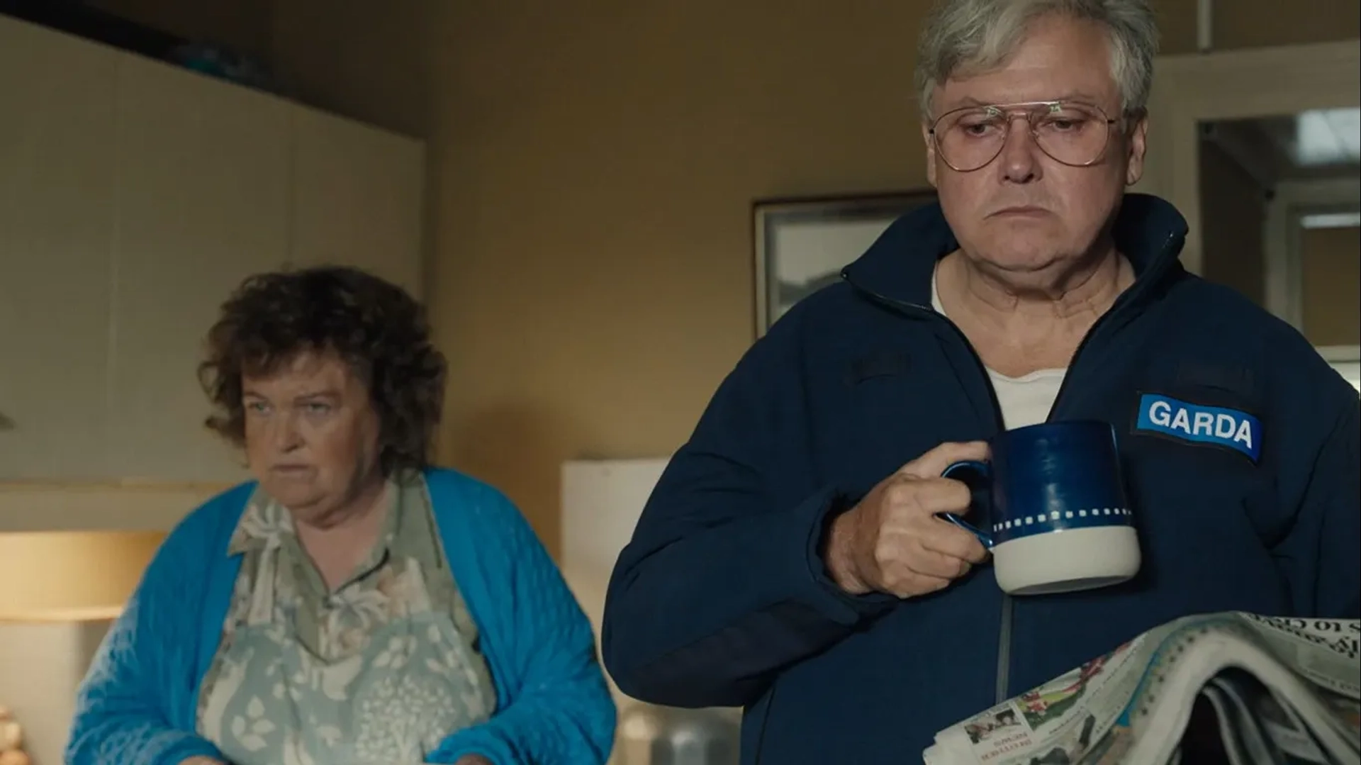 Brenda Fricker and Conleth Hill in Holding (2022)