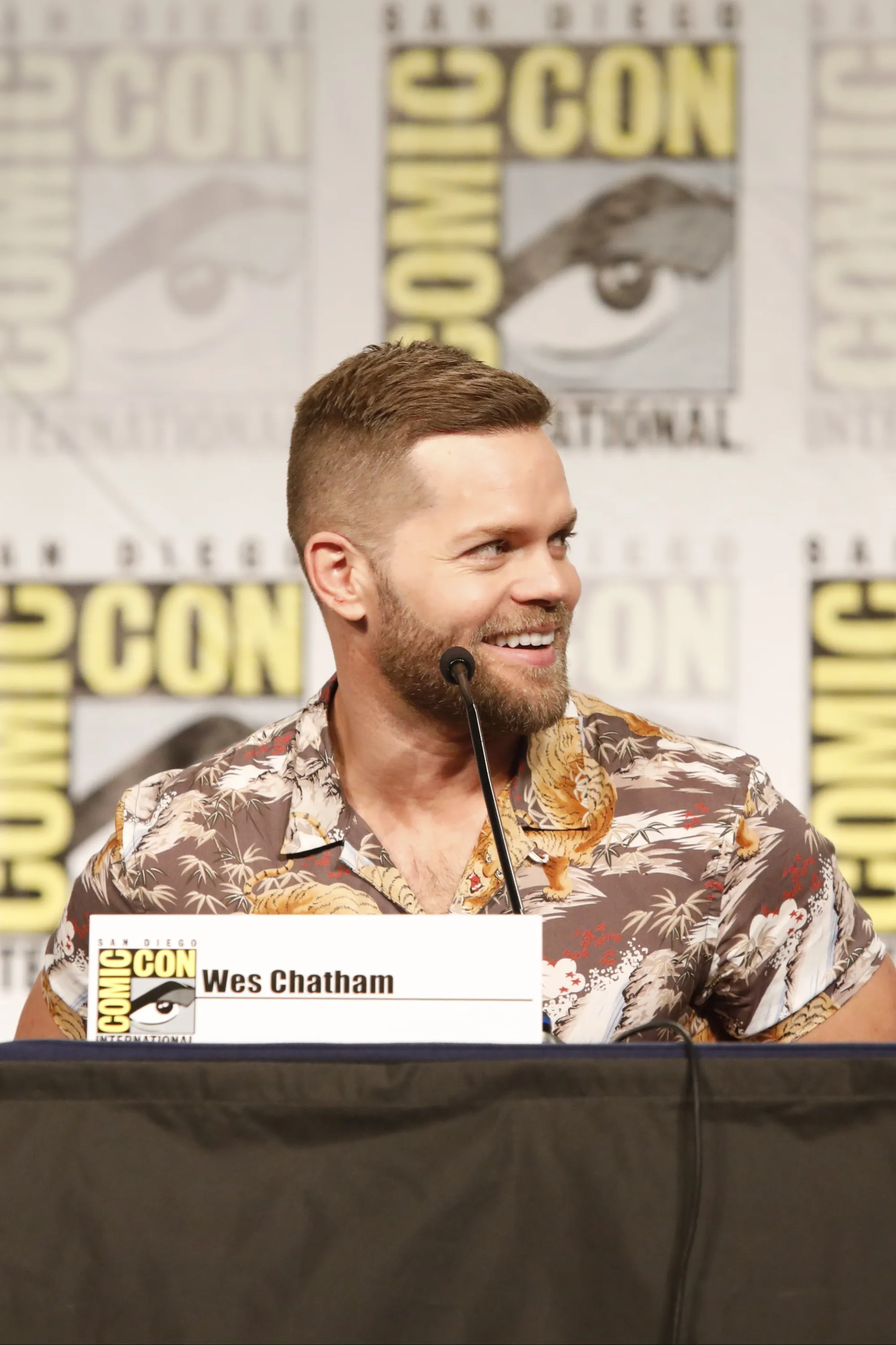 Wes Chatham at an event for The Expanse (2015)