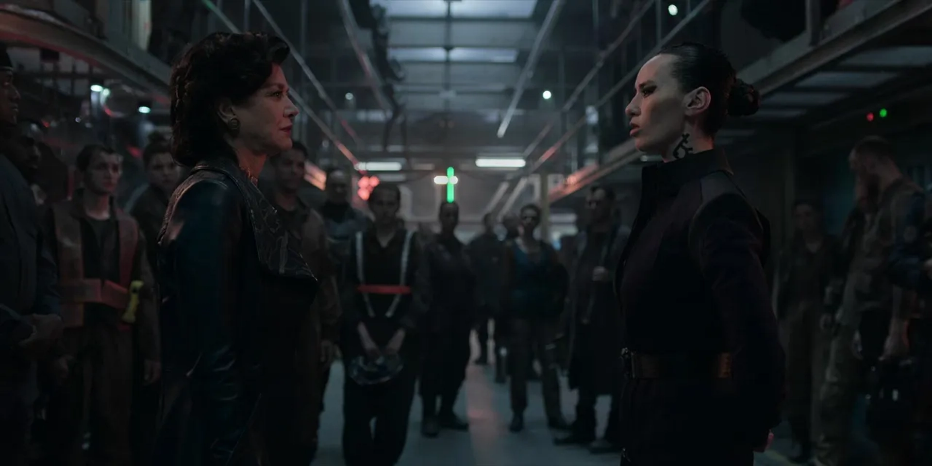 Shohreh Aghdashloo and Cara Gee in The Expanse: Why We Fight (2022)